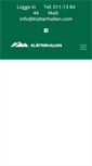 Mobile Screenshot of klatterhallen.com